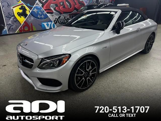 used 2017 Mercedes-Benz AMG C 43 car, priced at $29,995