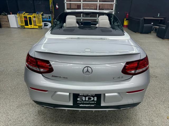 used 2017 Mercedes-Benz AMG C 43 car, priced at $29,995