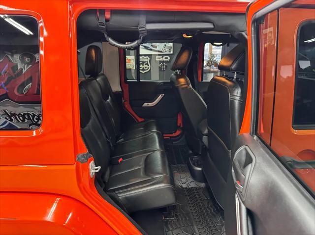 used 2015 Jeep Wrangler Unlimited car, priced at $21,997