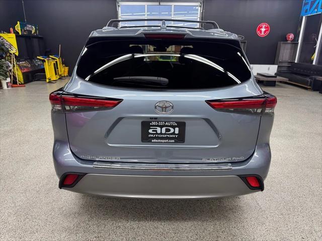 used 2021 Toyota Highlander car, priced at $36,525