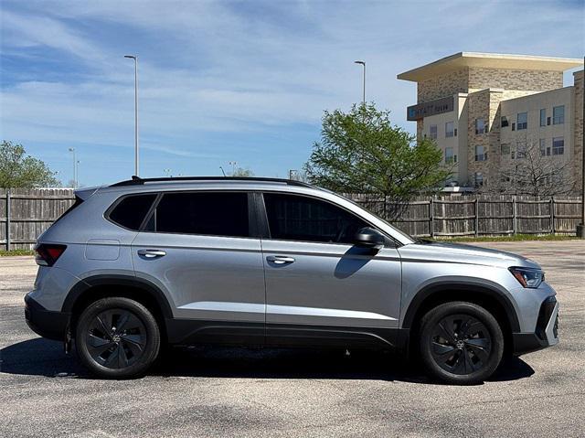 new 2025 Volkswagen Taos car, priced at $25,455