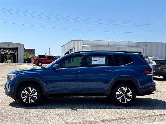 new 2025 Volkswagen Atlas car, priced at $38,736