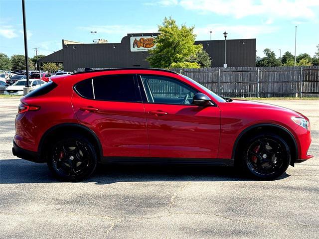 used 2018 Alfa Romeo Stelvio car, priced at $12,495