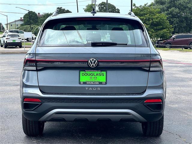 new 2025 Volkswagen Taos car, priced at $26,583