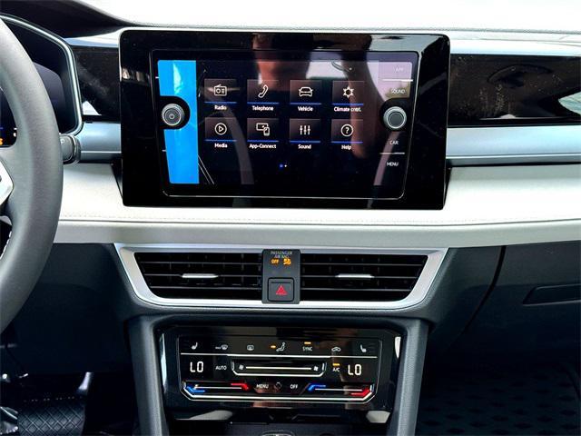 new 2025 Volkswagen Taos car, priced at $29,356