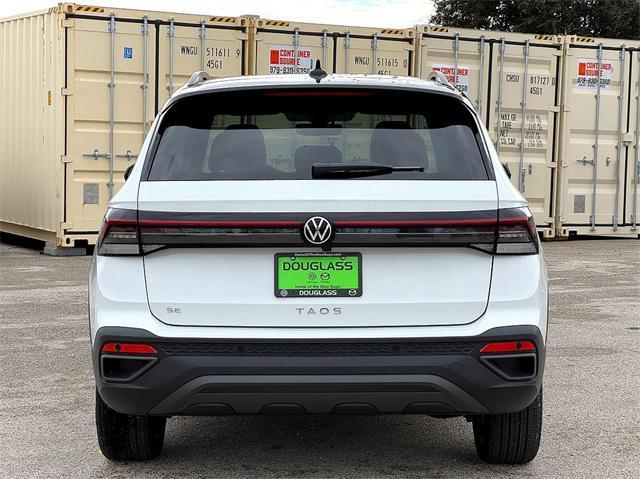 new 2025 Volkswagen Taos car, priced at $31,028