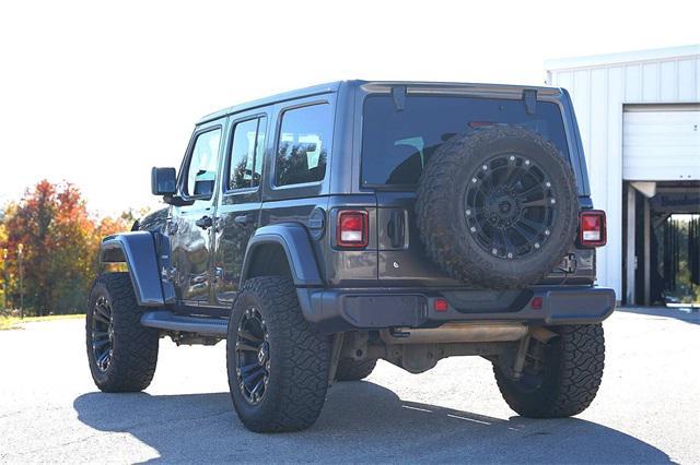 used 2020 Jeep Wrangler Unlimited car, priced at $32,491