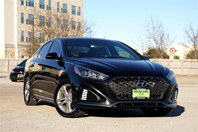 used 2018 Hyundai Sonata car, priced at $13,990