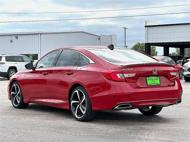 used 2022 Honda Accord car, priced at $24,991