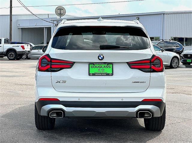 used 2022 BMW X3 car, priced at $33,491