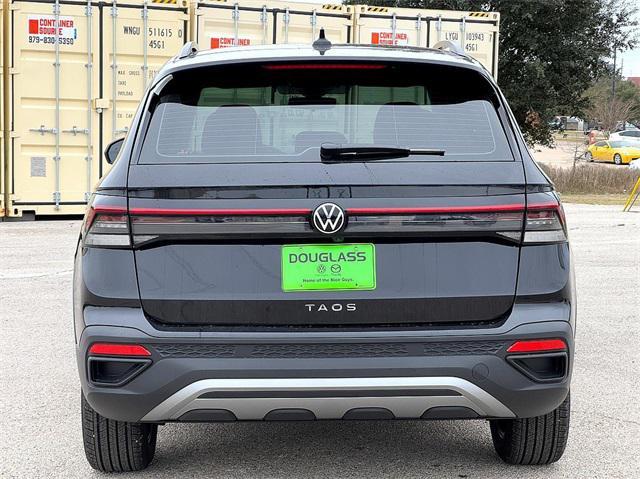 new 2025 Volkswagen Taos car, priced at $25,718