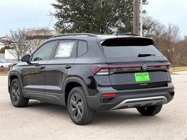 new 2025 Volkswagen Taos car, priced at $25,718