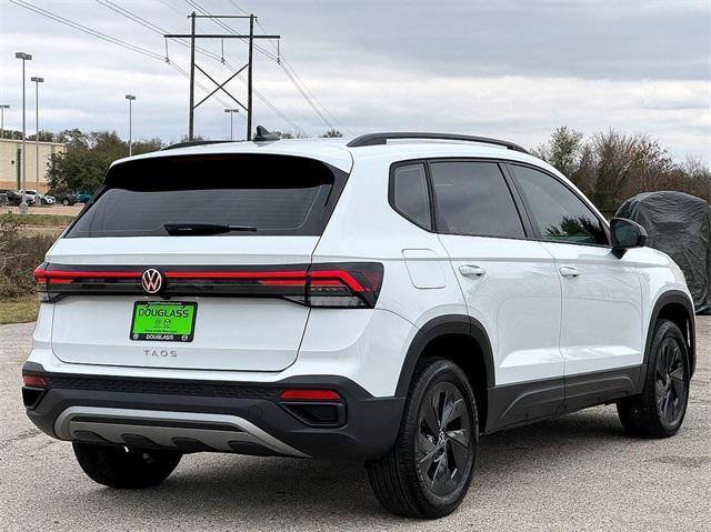 new 2025 Volkswagen Taos car, priced at $25,659