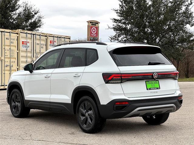 new 2025 Volkswagen Taos car, priced at $25,659