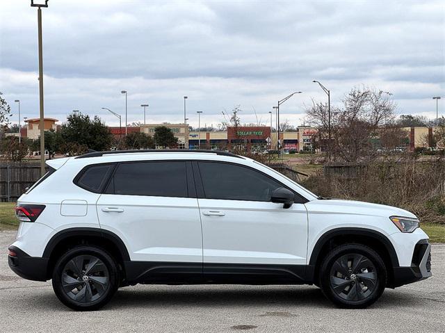 new 2025 Volkswagen Taos car, priced at $25,659