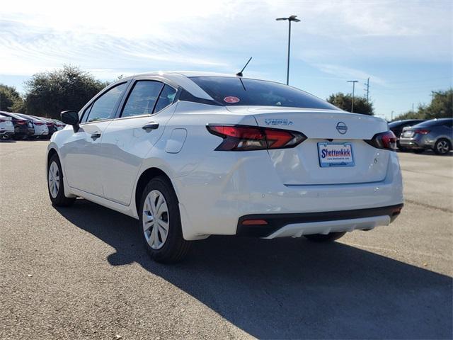 new 2025 Nissan Versa car, priced at $20,285