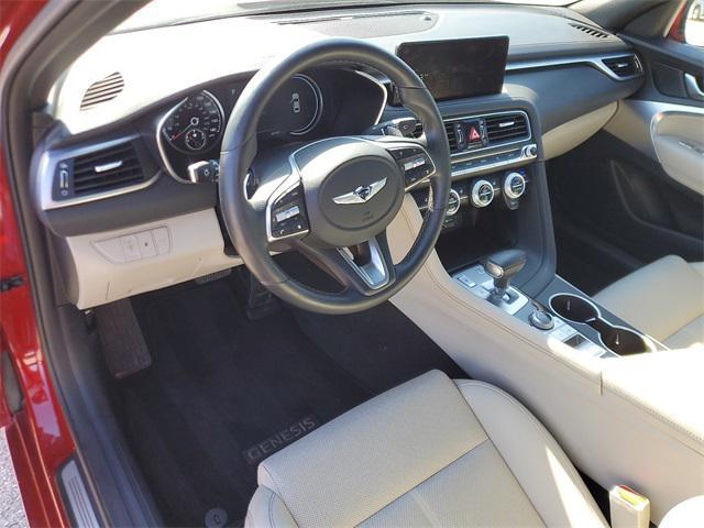 used 2023 Genesis G70 car, priced at $26,900