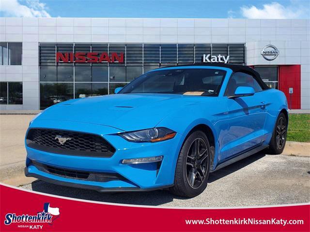 used 2022 Ford Mustang car, priced at $19,997