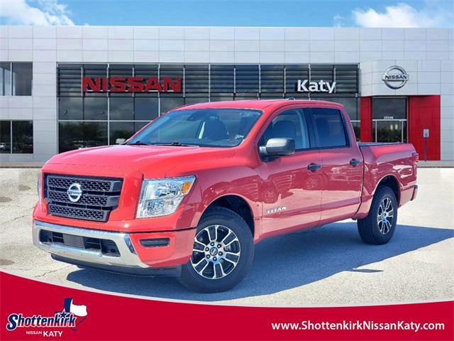 used 2022 Nissan Titan car, priced at $27,900