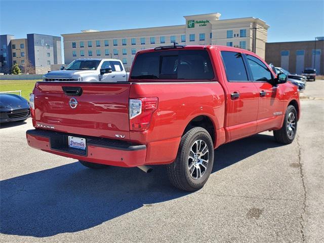 used 2022 Nissan Titan car, priced at $27,900