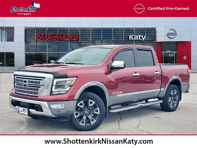 used 2023 Nissan Titan car, priced at $47,994