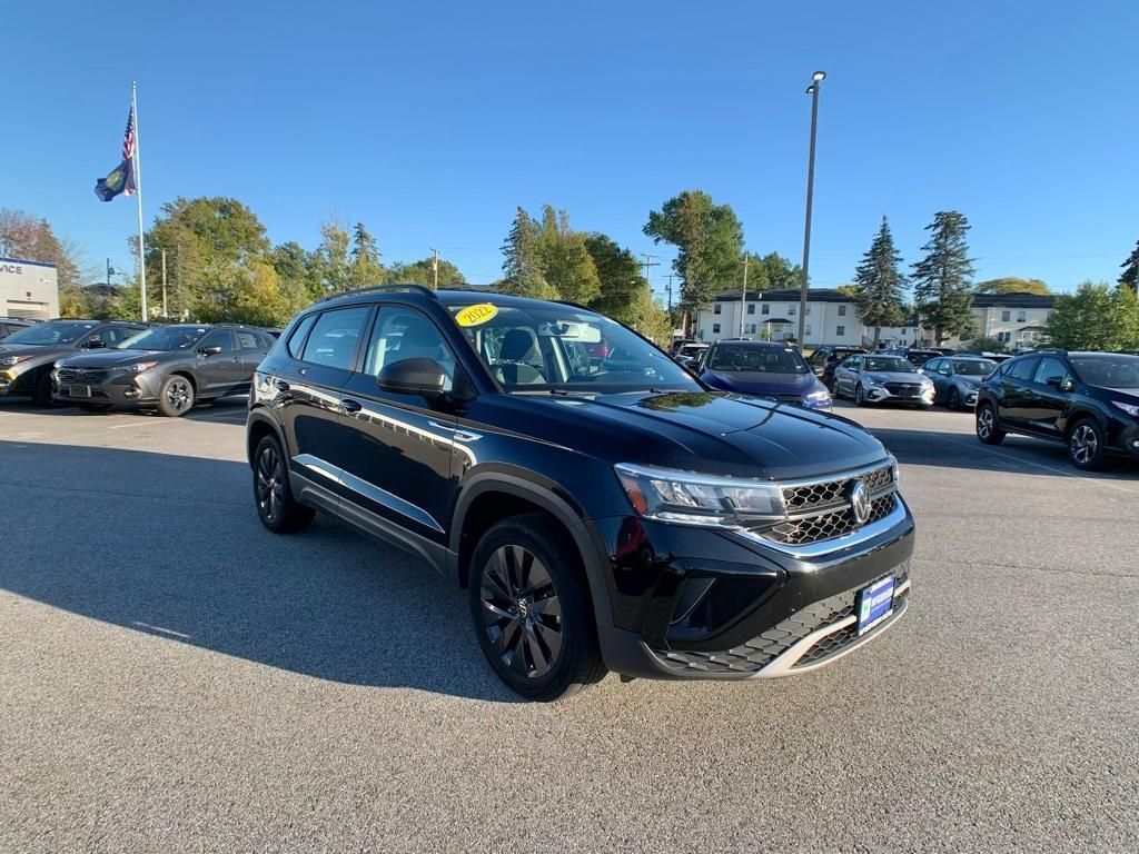 used 2022 Volkswagen Taos car, priced at $18,507