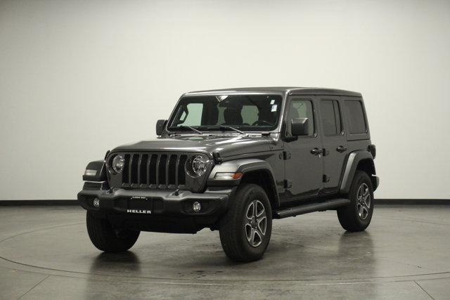 used 2021 Jeep Wrangler Unlimited car, priced at $30,962