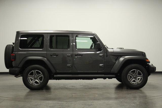 used 2021 Jeep Wrangler Unlimited car, priced at $30,962