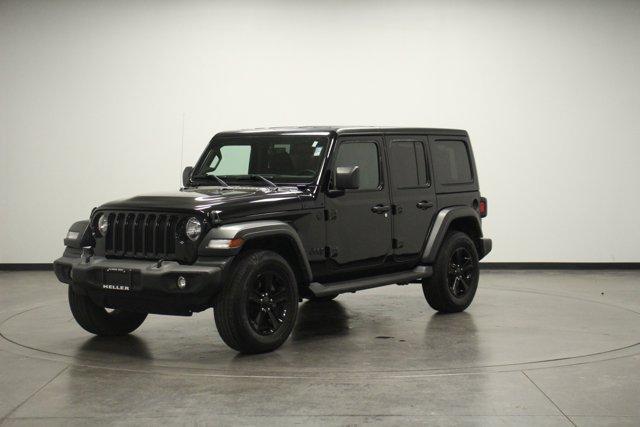 used 2022 Jeep Wrangler Unlimited car, priced at $30,962