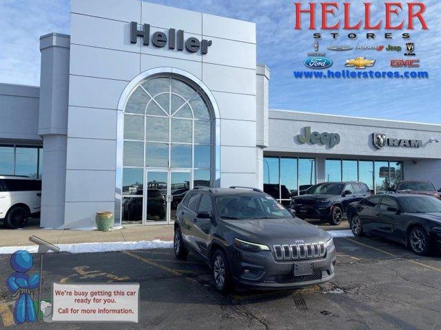 used 2021 Jeep Cherokee car, priced at $17,462