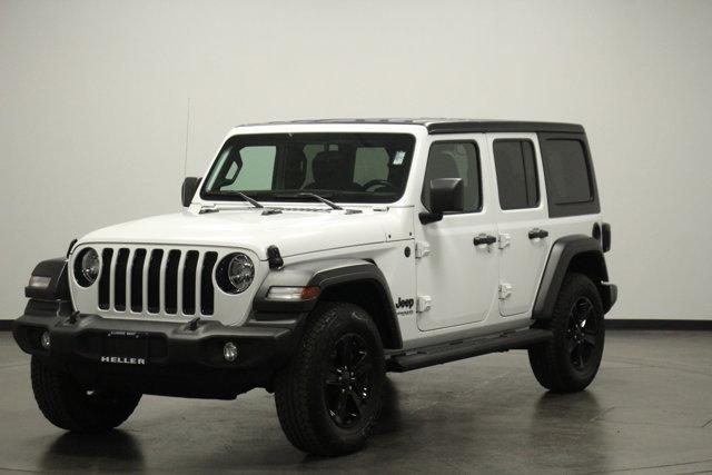 used 2021 Jeep Wrangler Unlimited car, priced at $28,962