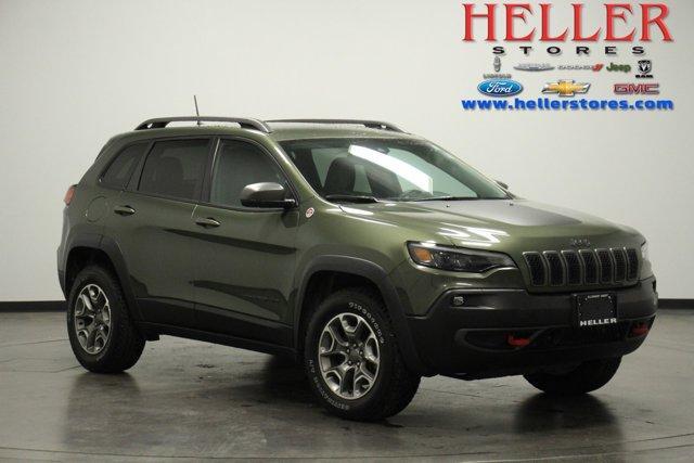 used 2021 Jeep Cherokee car, priced at $21,962