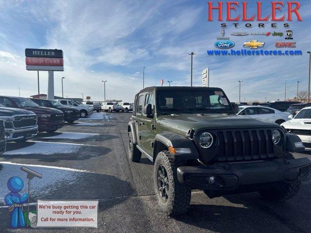 used 2021 Jeep Wrangler Unlimited car, priced at $23,962