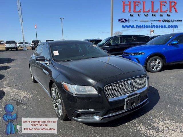 used 2017 Lincoln Continental car, priced at $20,962