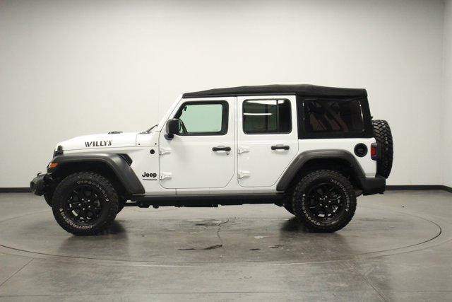 used 2022 Jeep Wrangler Unlimited car, priced at $28,962