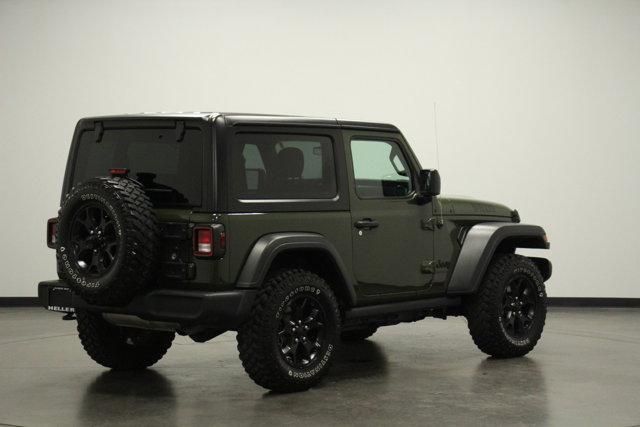 used 2022 Jeep Wrangler car, priced at $28,962