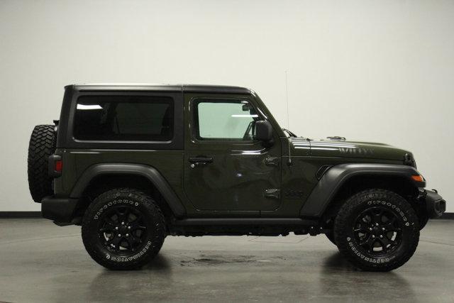 used 2022 Jeep Wrangler car, priced at $28,962