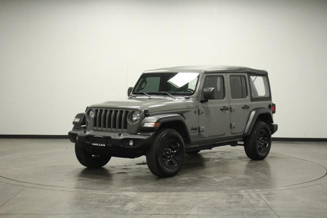 used 2022 Jeep Wrangler Unlimited car, priced at $24,962