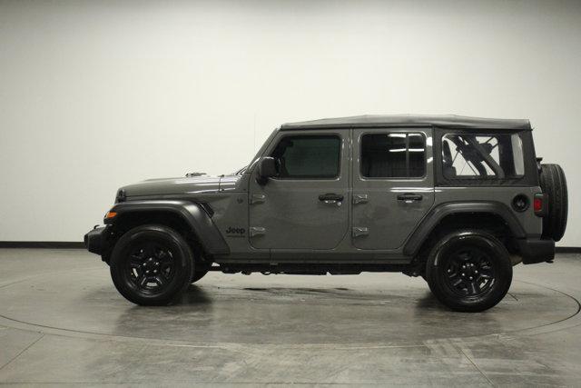 used 2022 Jeep Wrangler Unlimited car, priced at $24,962