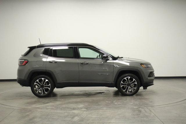 used 2022 Jeep Compass car, priced at $23,462