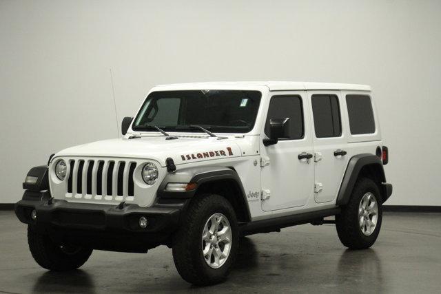 used 2021 Jeep Wrangler Unlimited car, priced at $28,462