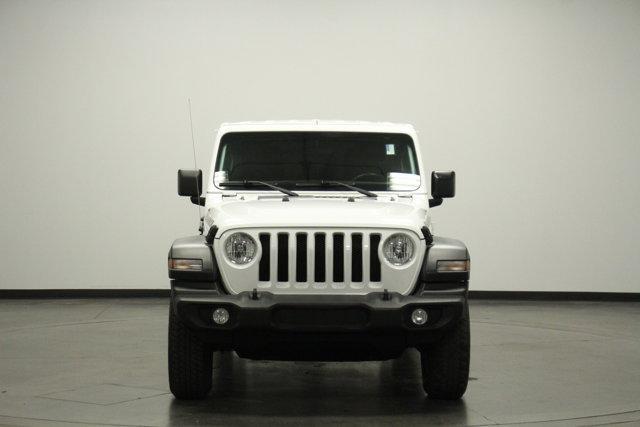 used 2021 Jeep Wrangler Unlimited car, priced at $28,462