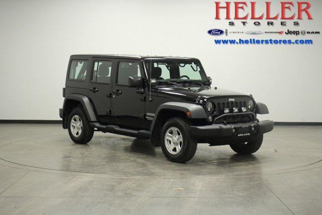 used 2016 Jeep Wrangler Unlimited car, priced at $20,962