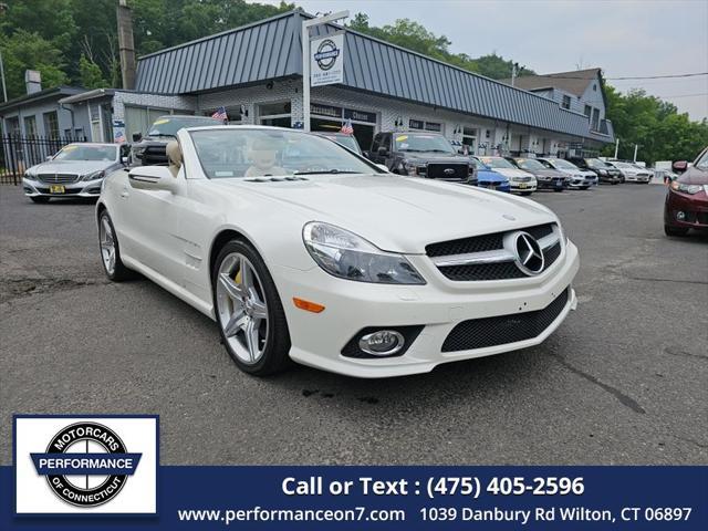 used 2009 Mercedes-Benz SL-Class car, priced at $38,995