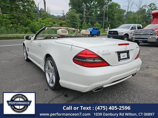 used 2009 Mercedes-Benz SL-Class car, priced at $33,995