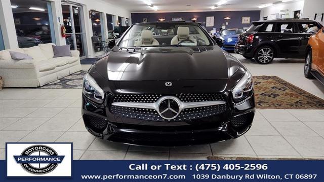 used 2019 Mercedes-Benz SL 450 car, priced at $59,995