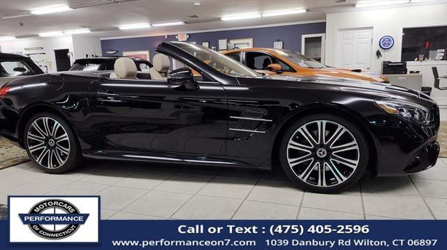 used 2019 Mercedes-Benz SL 450 car, priced at $59,995