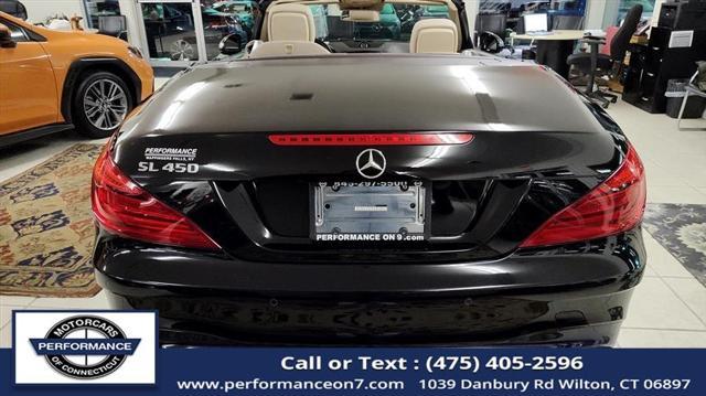 used 2019 Mercedes-Benz SL 450 car, priced at $59,995