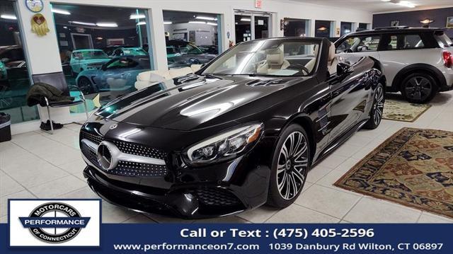 used 2019 Mercedes-Benz SL 450 car, priced at $59,995