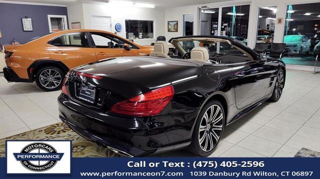 used 2019 Mercedes-Benz SL 450 car, priced at $59,995